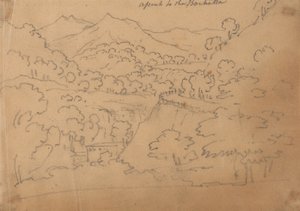 ボチェッタへの上昇 作： John Robert Cozens